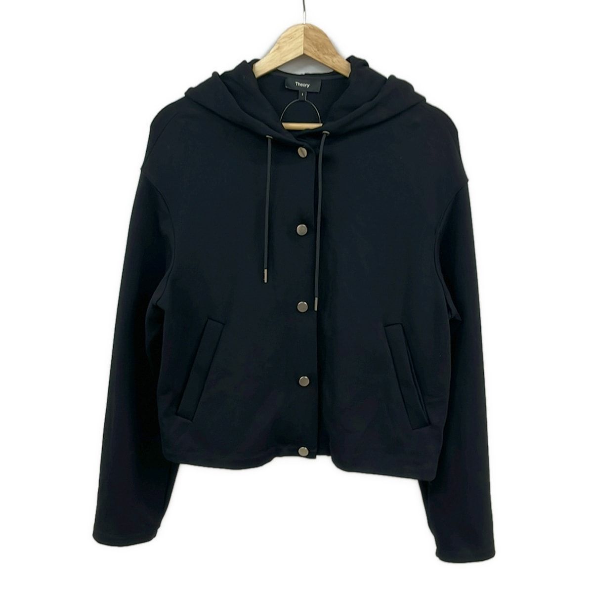 theory(セオリー) パーカー サイズS レディース美品 - 黒 長袖