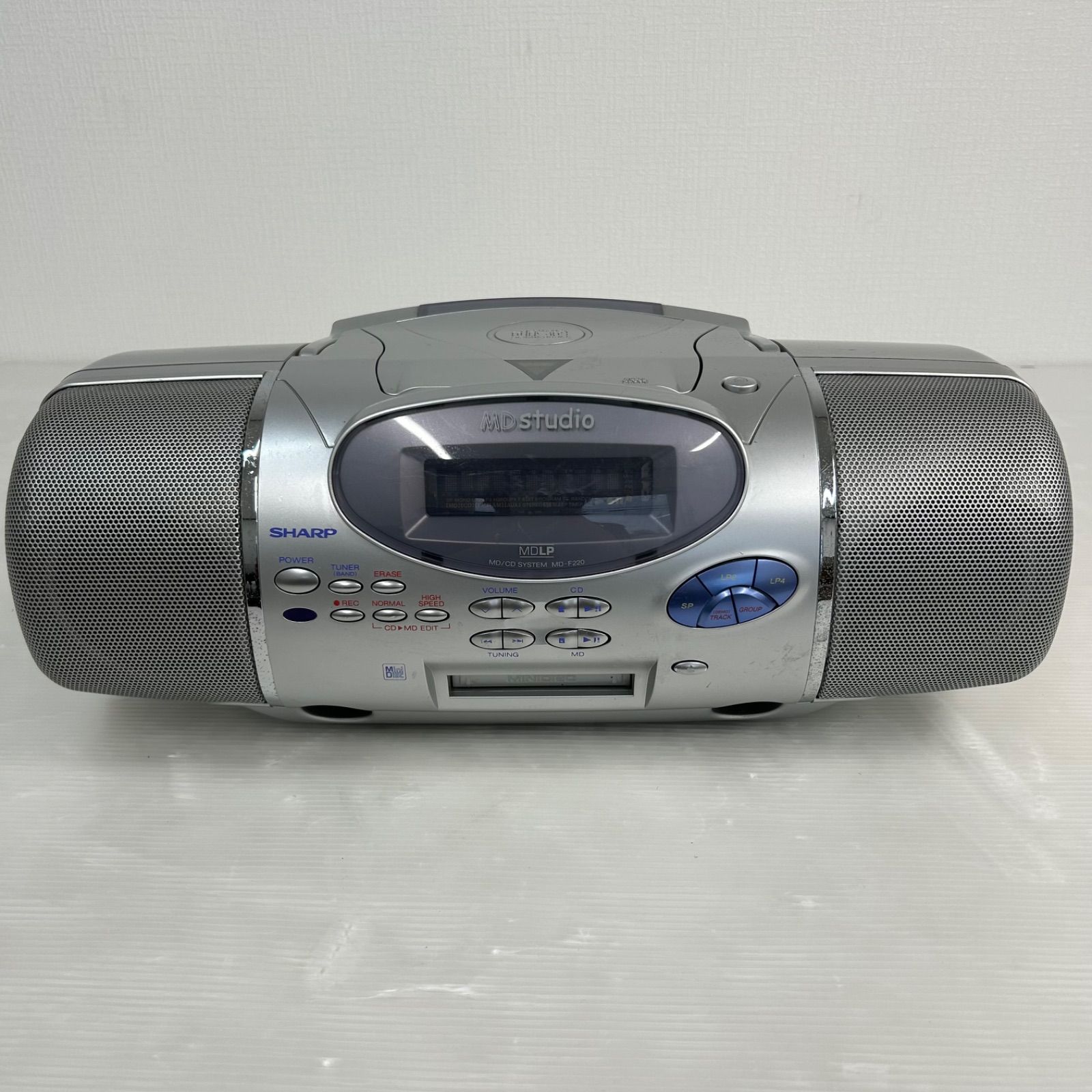 ☆ラジカセ ☆SHARP シャープ MD studio MD/CD MD-F220 - メルカリ