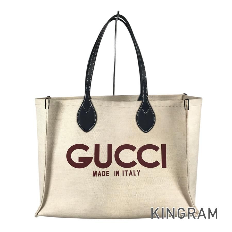 グッチ GUCCI 772176 キャンバス トートバッグ sst【中古】
