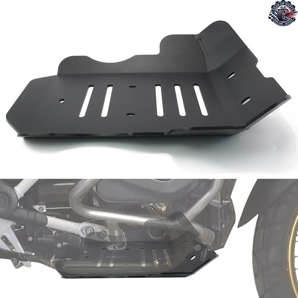 BMW R1250GS 2018-2023、R1250GS ADVENTURE 2018-2024用スキッドプレート、オートバイエンジン保護カバー、シャーシアンダーガード