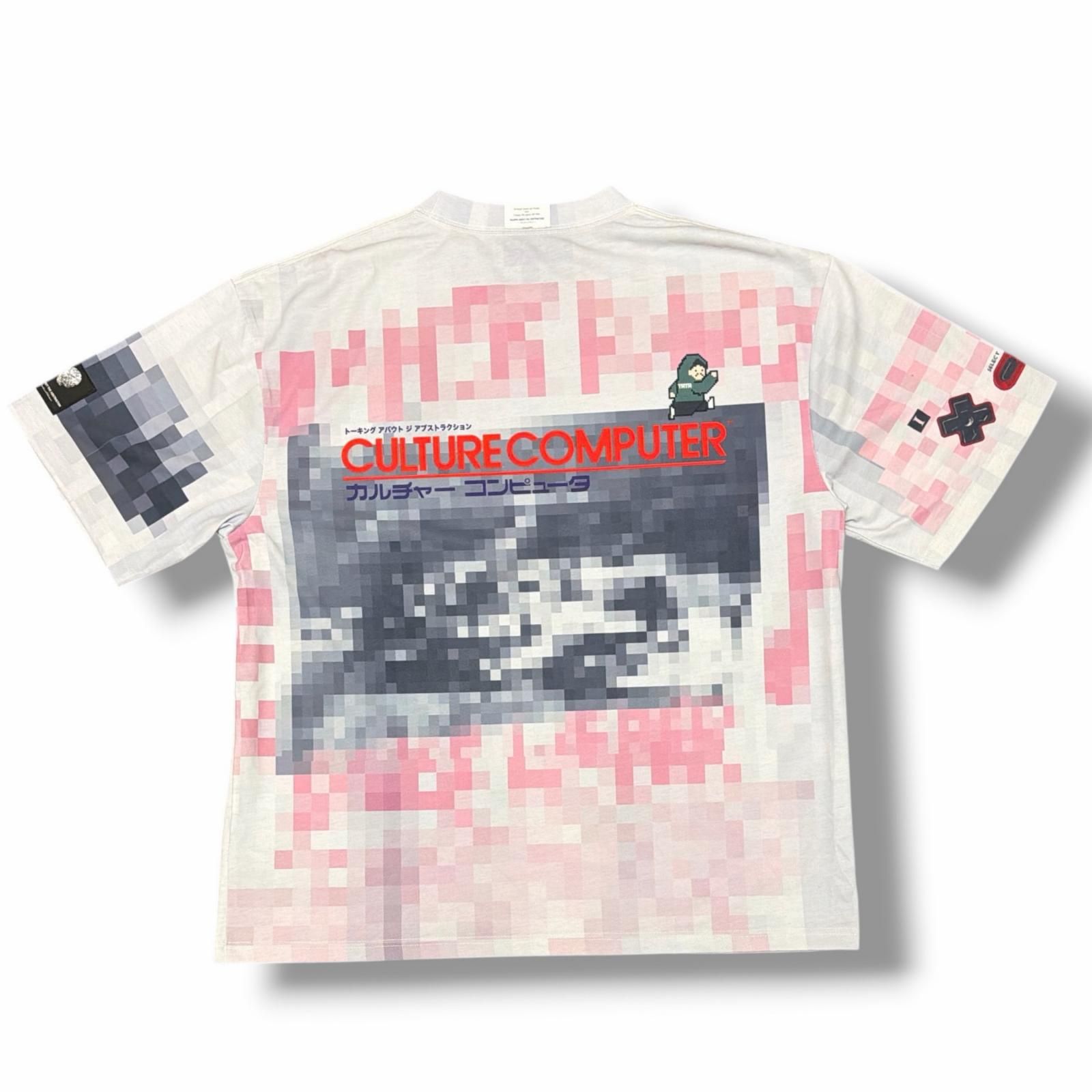 参考上代24200円 TALKING ABOUT THE ABSTRACTION PIXEL ART Tee