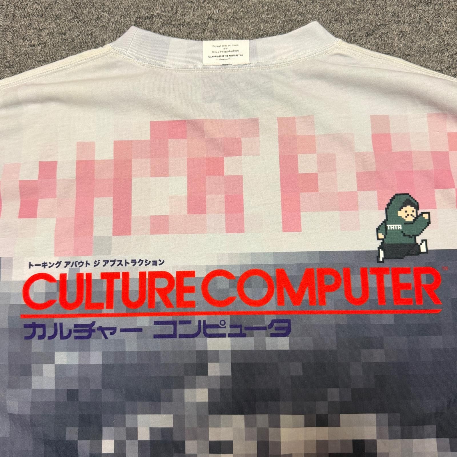 参考上代24200円 TALKING ABOUT THE ABSTRACTION PIXEL ART Tee