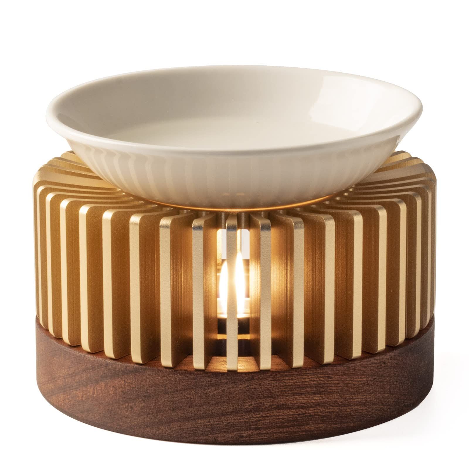 ★新品★アロマポット アロマ炉 【こぼれるキャンドルの灯りが、ほっこりと癒してくれます】陶器 アロマ香炉 アロマキャンドルホルダー キャンドルバーナー アロマバーナー アロマディフューザー iwoohome ac2174c0