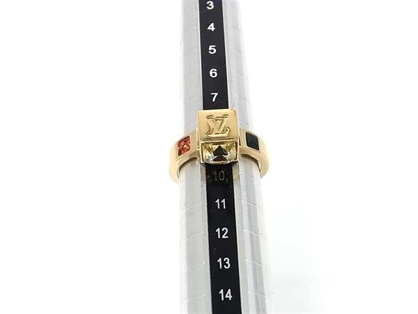 LOUIS VUITTON ルイヴィトン 指輪 バーグ ギャンブル M75425 ゴールド