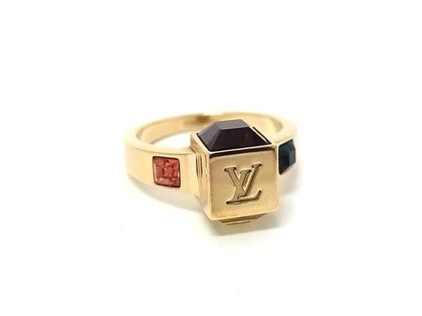 LOUIS VUITTON ルイヴィトン 指輪 バーグ ギャンブル M75425 ゴールド