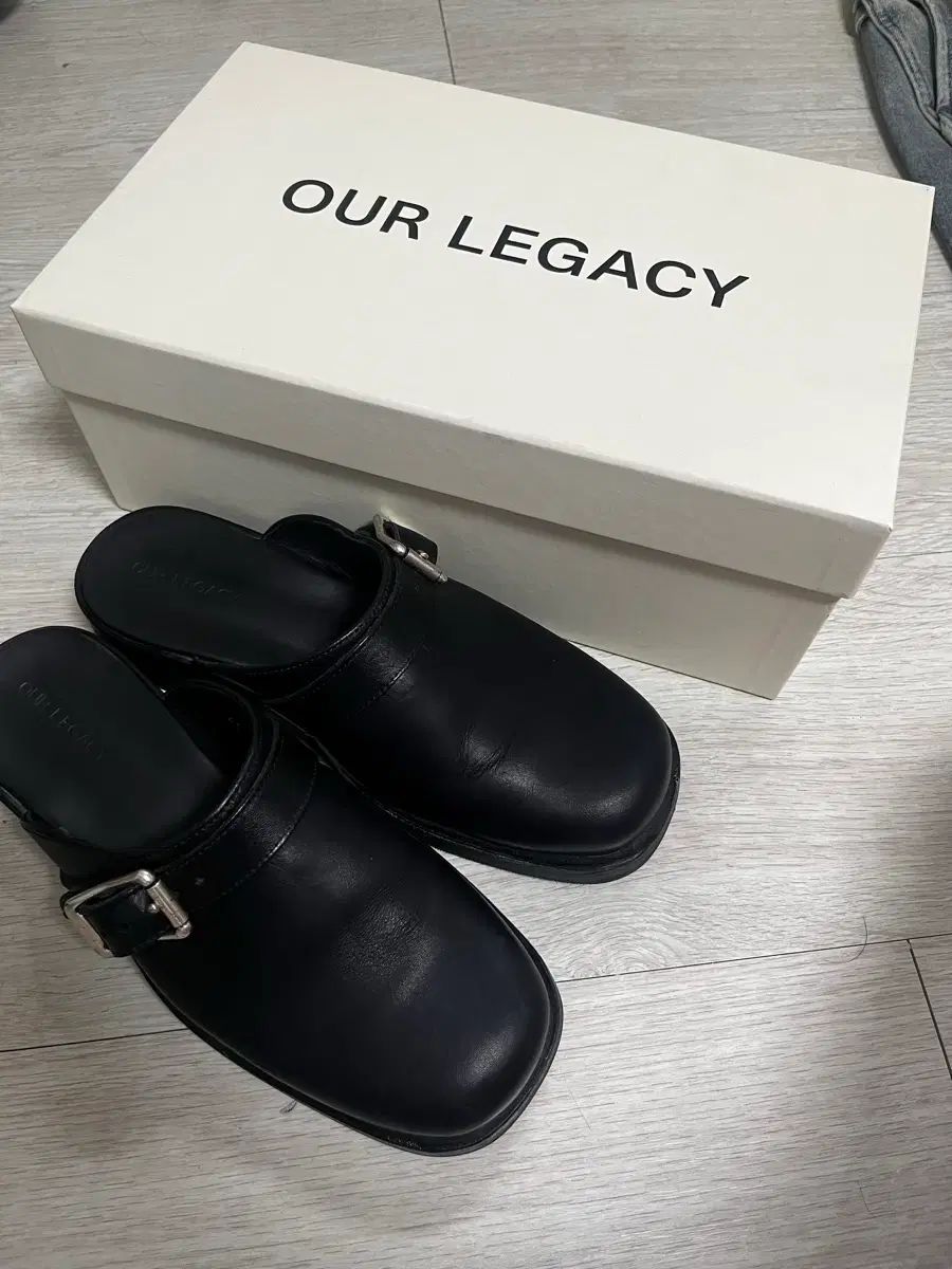 OUR LEGACY アワーレガシー カミオン ミュール ブラック 41 サイズ 出品