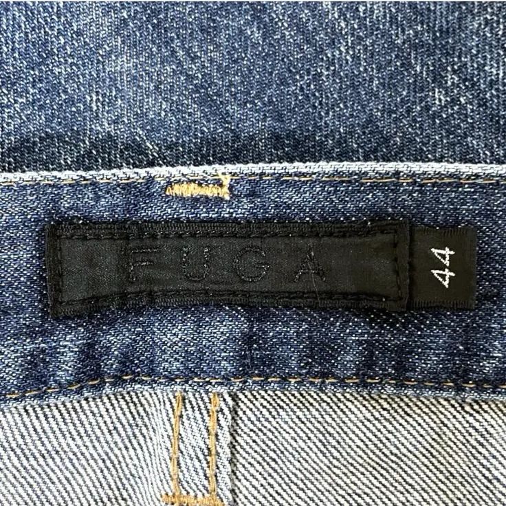 FUGA フーガ USED加工 ヒゲ 蜂の巣立体 フレア ブーツカット デニム