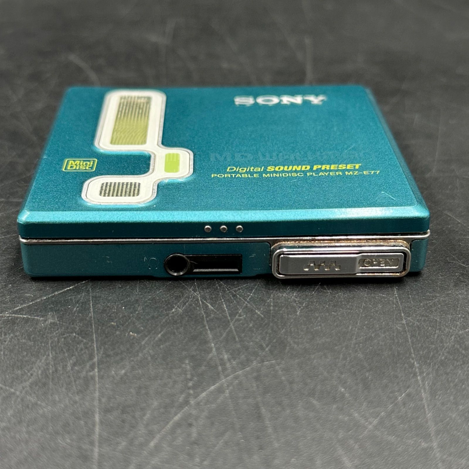 SONY MD WALKMAN MZ-E77 本体 ポータブルMDプレーヤー - メルカリ