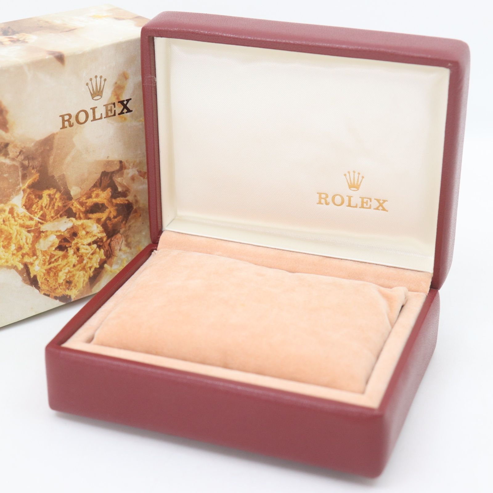 ITH4P3EMOHYG ROLEX ロレックス 空箱 BOX 14.00.01 デイトジャスト 79173用 赤色 レッド 時計ケース 保管 時計用