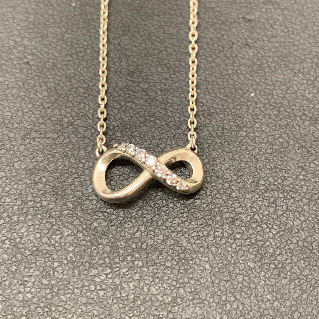 彦】PANDORA パンドラ S925 ALE 刻印あり ネックレス インフィニティ 