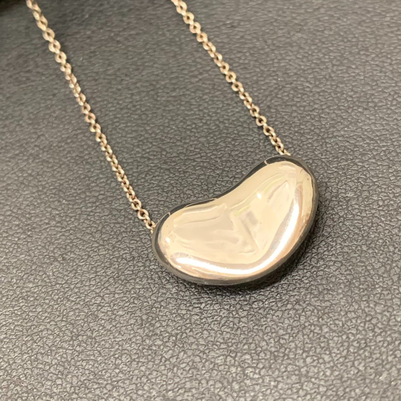 【彦】TIFFANY ティファニー ネックレス エルサ・ペレッティ ビーン SV925刻印あり 7.45g【5053HK】F27