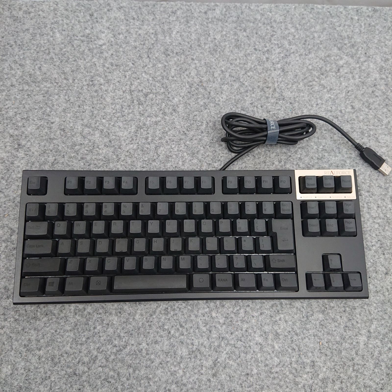美品 リアルフォース R2TLSA-JP3-BK AHAZ07 日本語配列 キーボード