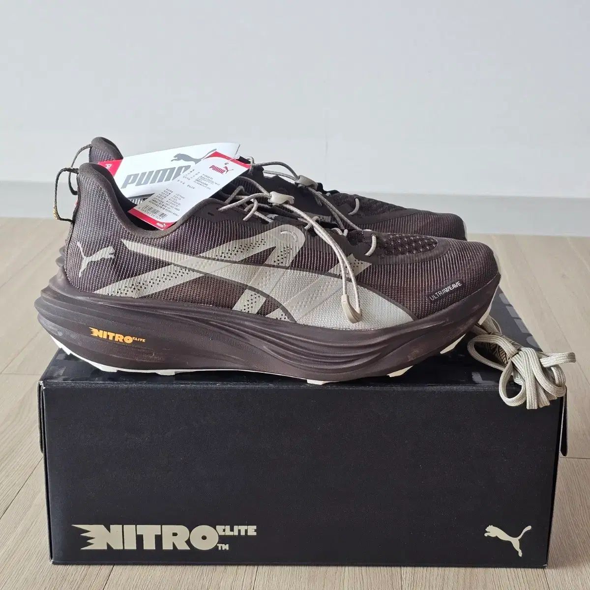 280 新品) PUMA プーマ ディビエイト ニトロ エリート トレイル ランニング