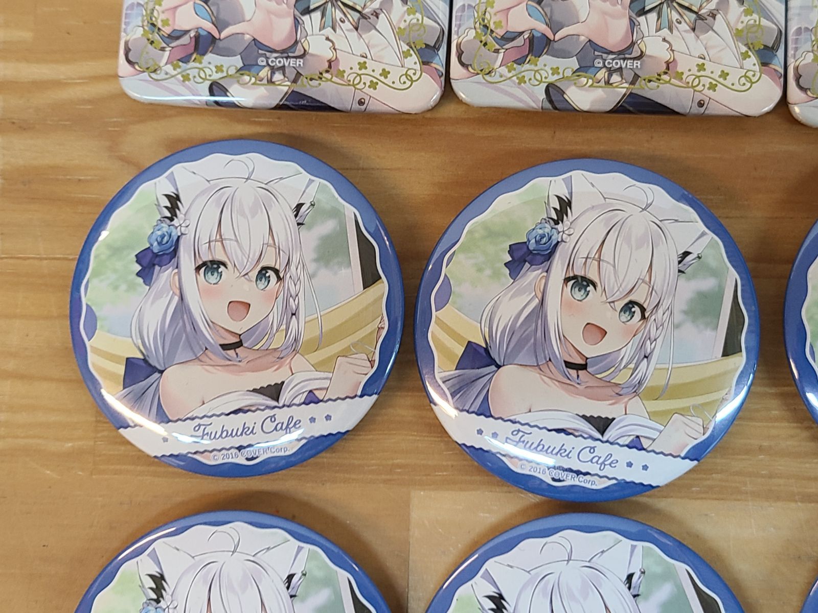 ホロライブ 白上フブキ 缶バッチ まとめ売り 夏の推し活フブちゃん