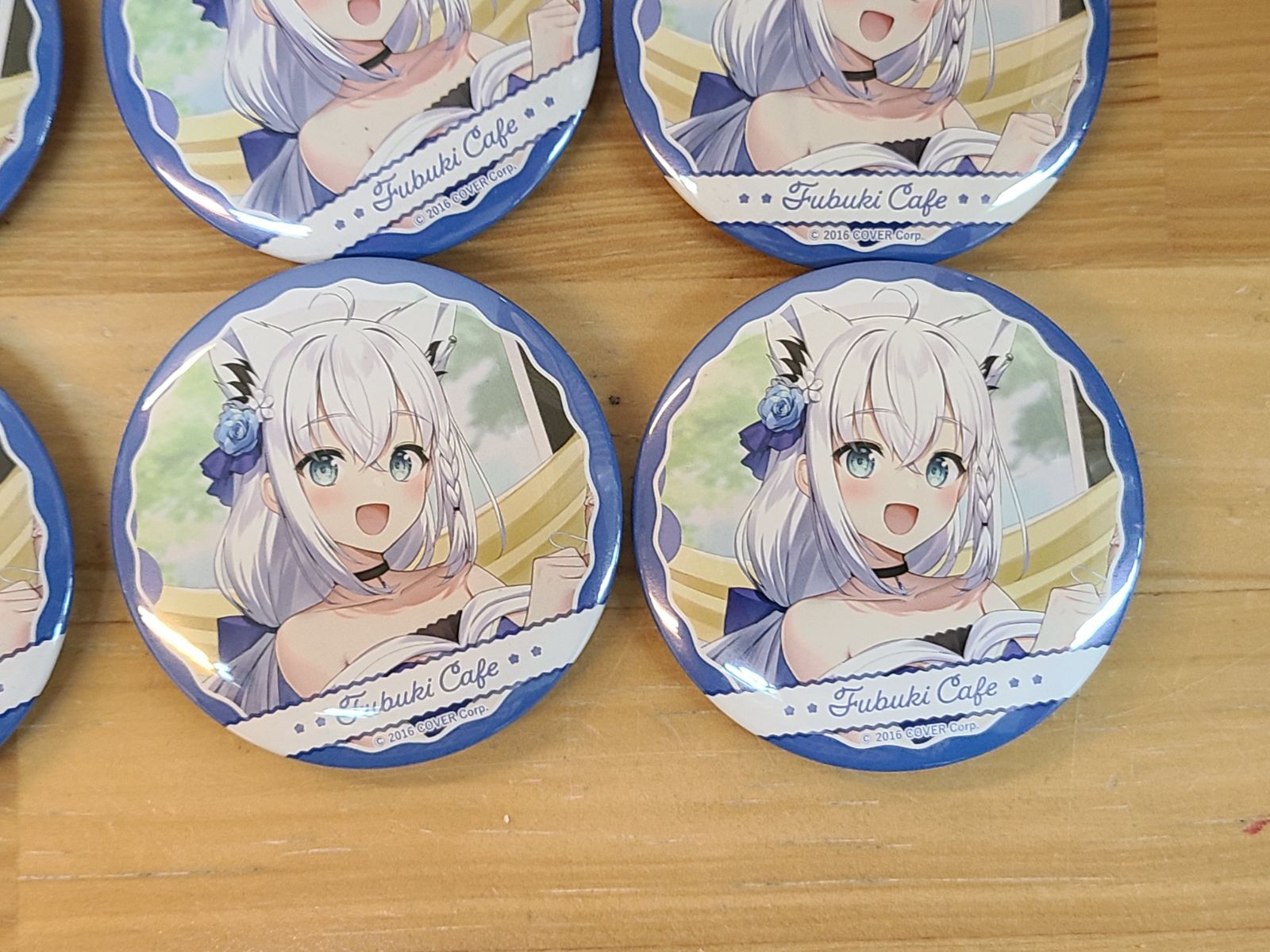 ホロライブ 白上フブキ 缶バッチ まとめ売り 夏の推し活フブちゃん