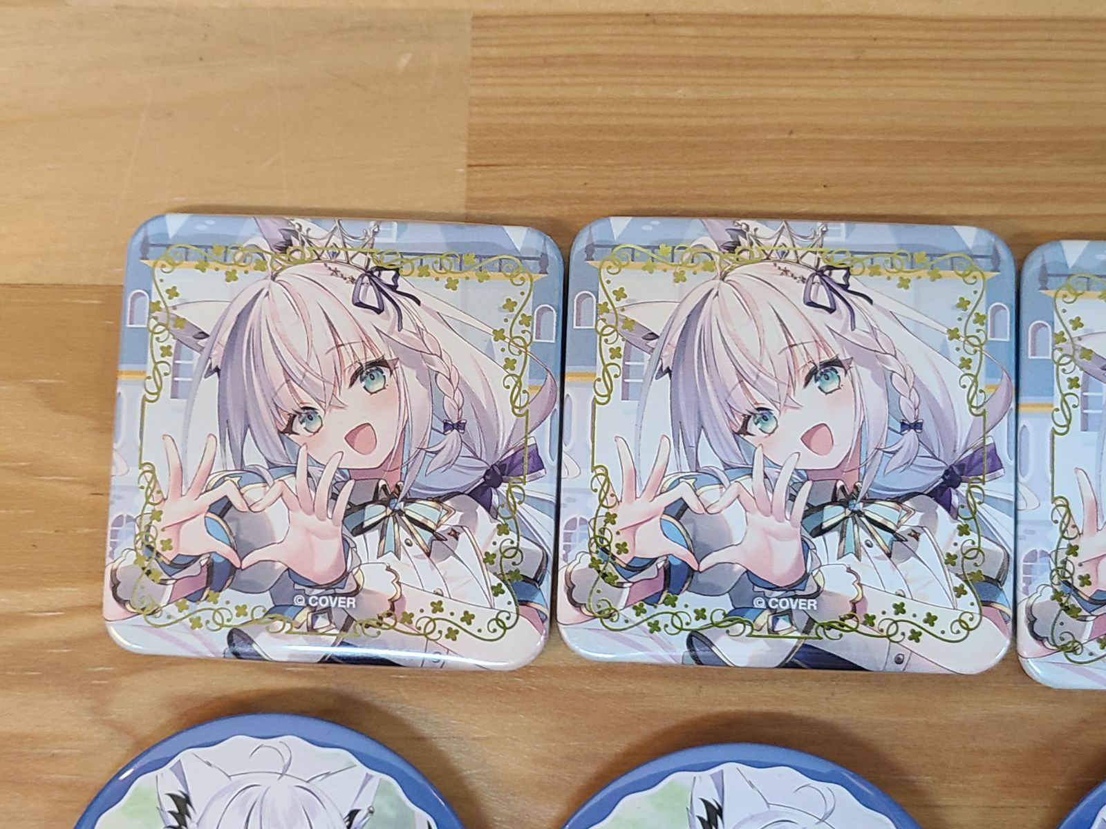 ホロライブ 白上フブキ 缶バッチ まとめ売り 夏の推し活フブちゃん