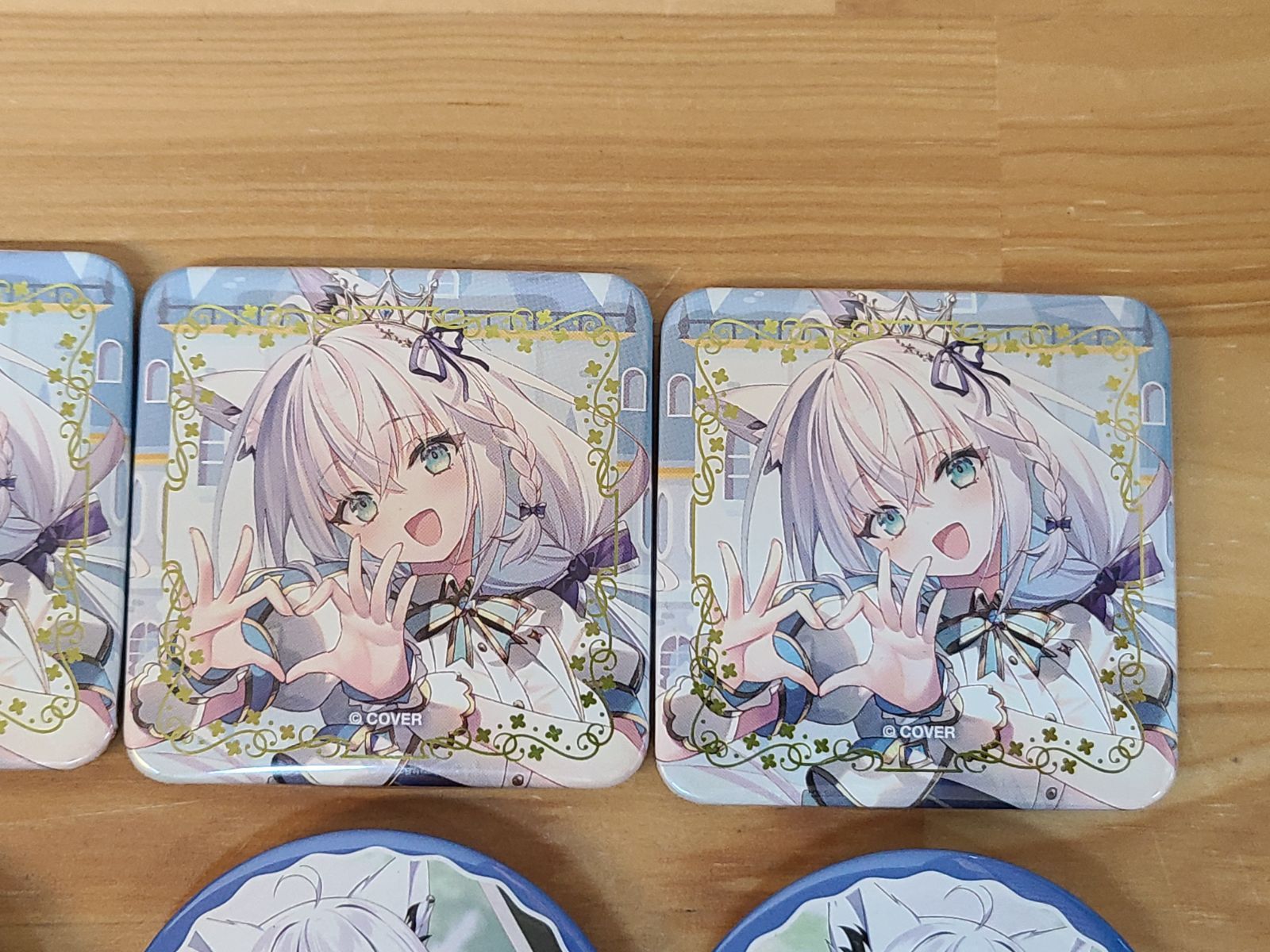 ホロライブ 白上フブキ 缶バッチ まとめ売り 夏の推し活フブちゃん