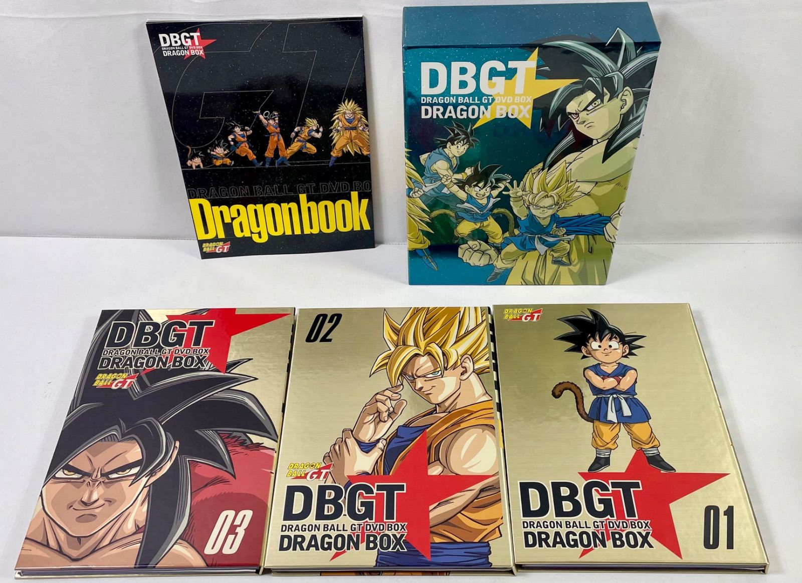 A3533・DBGT DVD BOX ※レーダー型リモコン欠品 箱色あせあり