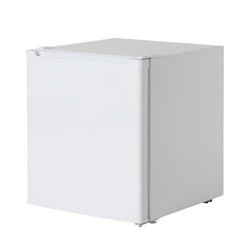 MAXZEN 冷蔵庫 47L コンパクト 大容量 右開き 1ドア 44cm 一人暮らし セカンド冷蔵庫 温度調節 省スペース 耐熱板 静音 白 ホワイト JR047HM01 マクスゼンry 1f7cbf2d