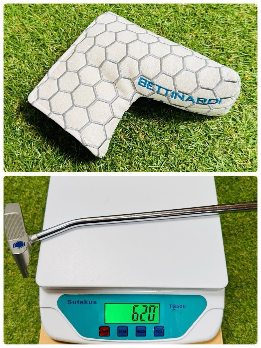 A在】希少 ベティナルディ SS28 Slotback 中尺パター 37インチ - メルカリ