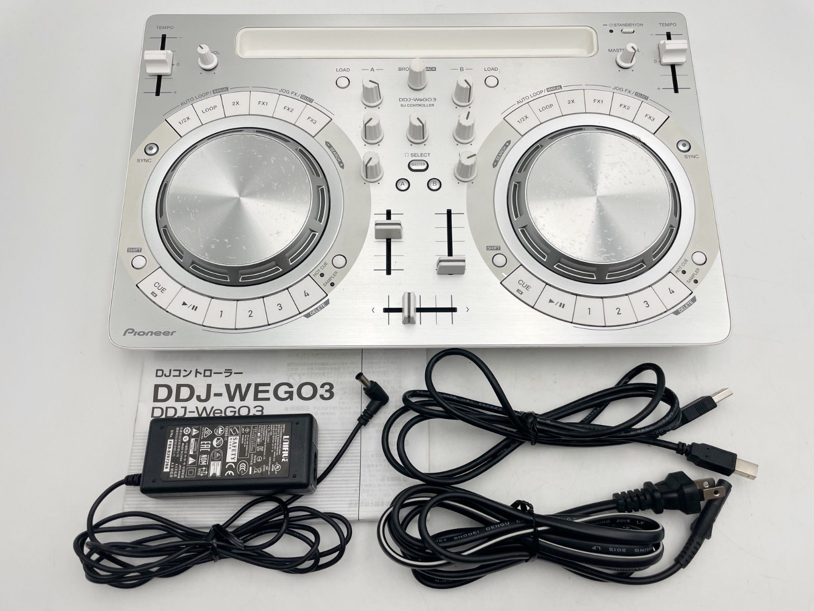 □良品□ Pioneer パイオニア DDJ-WEGO3 ホワイト - メルカリ