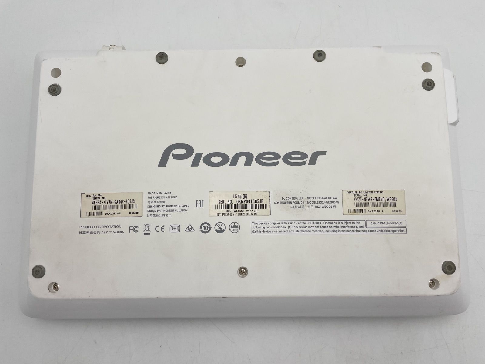 □良品□ Pioneer パイオニア DDJ-WEGO3 ホワイト - メルカリ