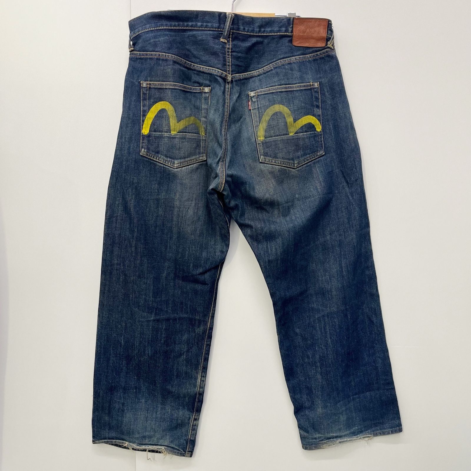 EVISUデニム日本製 コットン100% デニム 35 サイズ EVISUエヴィス デニム パンツ 42×35 コットン 綿 日本製 ブルー 青