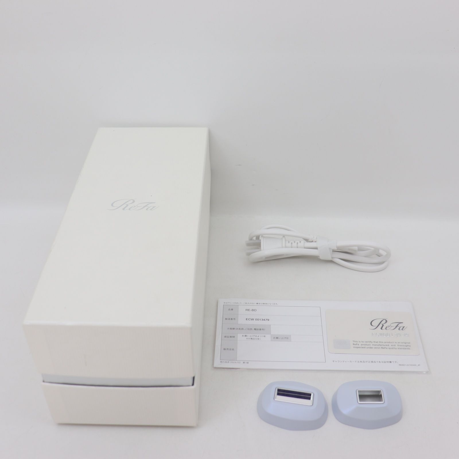 ITP8V3XDTURC Refa リファ EPI COOL エピクール 脱毛器 RE-BD 光美容器