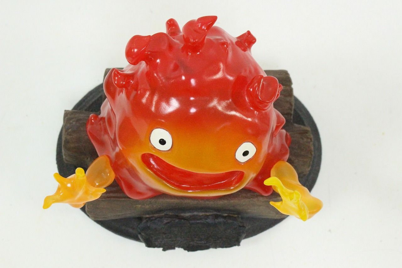ハウルの動く城・ジブリ，カルシファーメラメラ ライト　未使用に近い スタジオジブリ ハウルの動く城 カルシファー メラメラ ライト 動作
