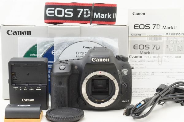 ☆良品☆ Canon キャノン EOS 7D Mark II ボディ 元箱 付属品 ♯26062107