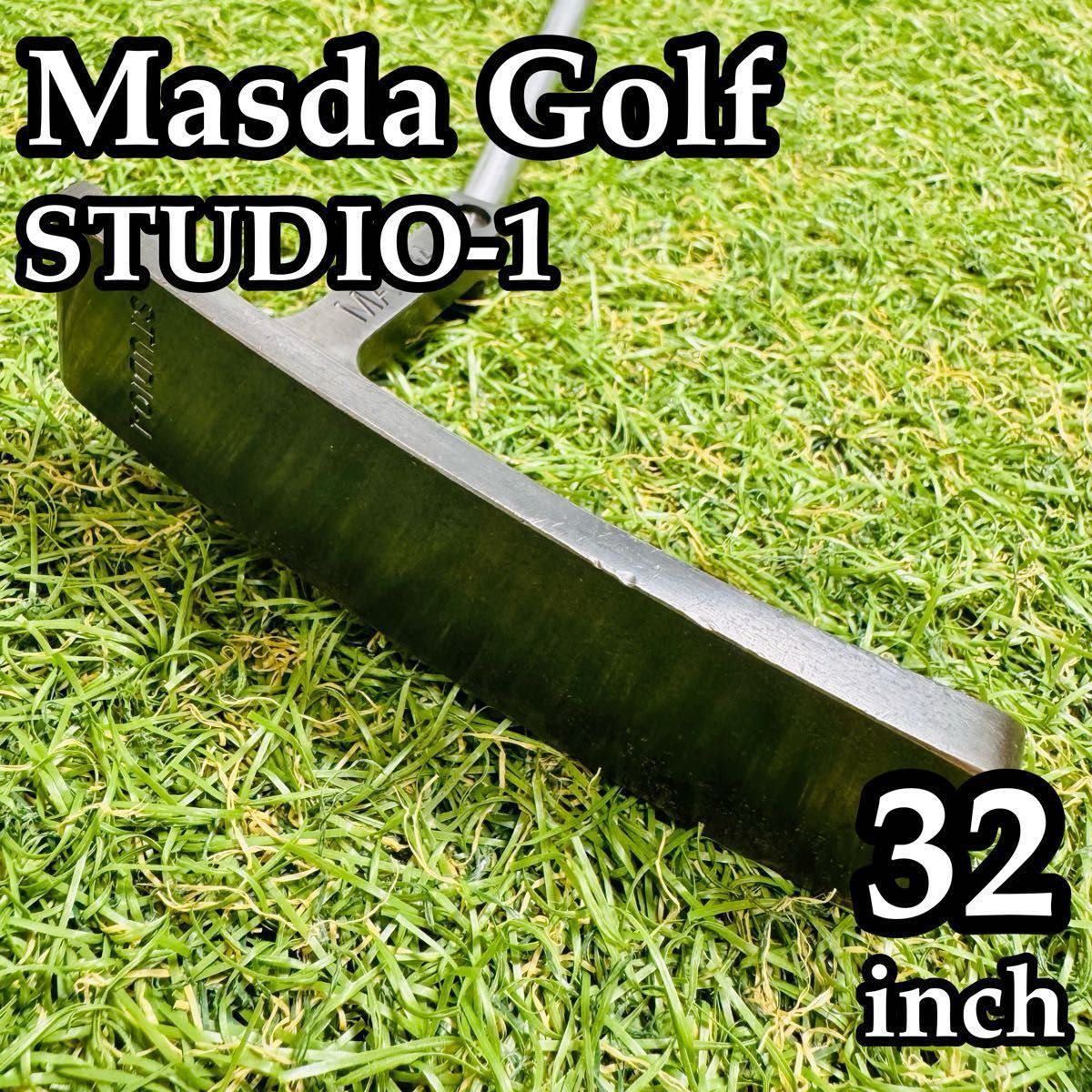 激レア】大人気モデル マスダゴルフ スタジオ-1 パター 右利き用 32