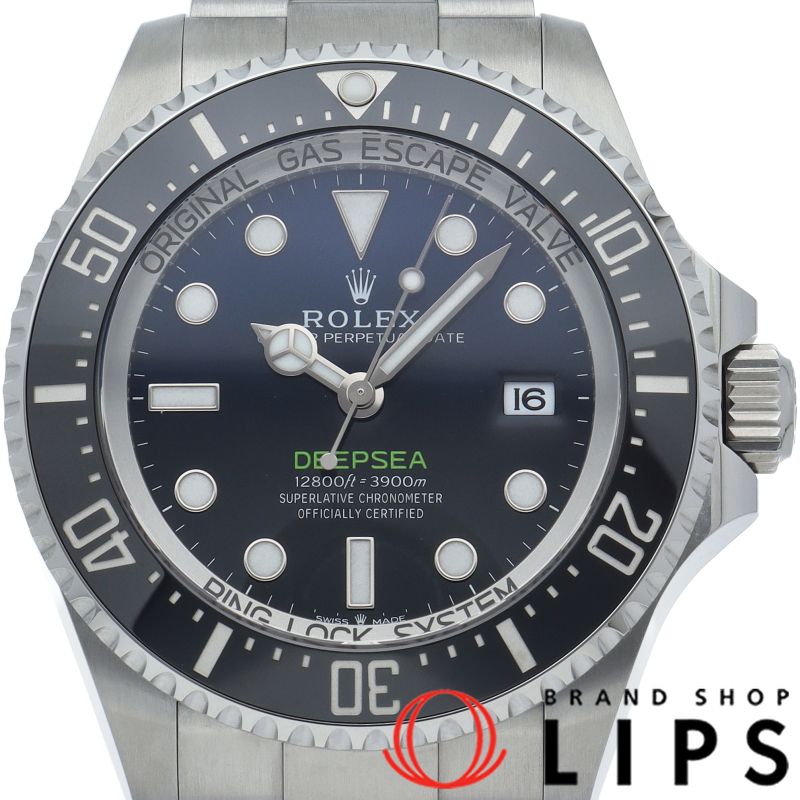 ロレックス シードゥエラー ディープシー ウォッチ SEA-DWELLER表記無し Dブルー 136660 箱 保証書 SS メン