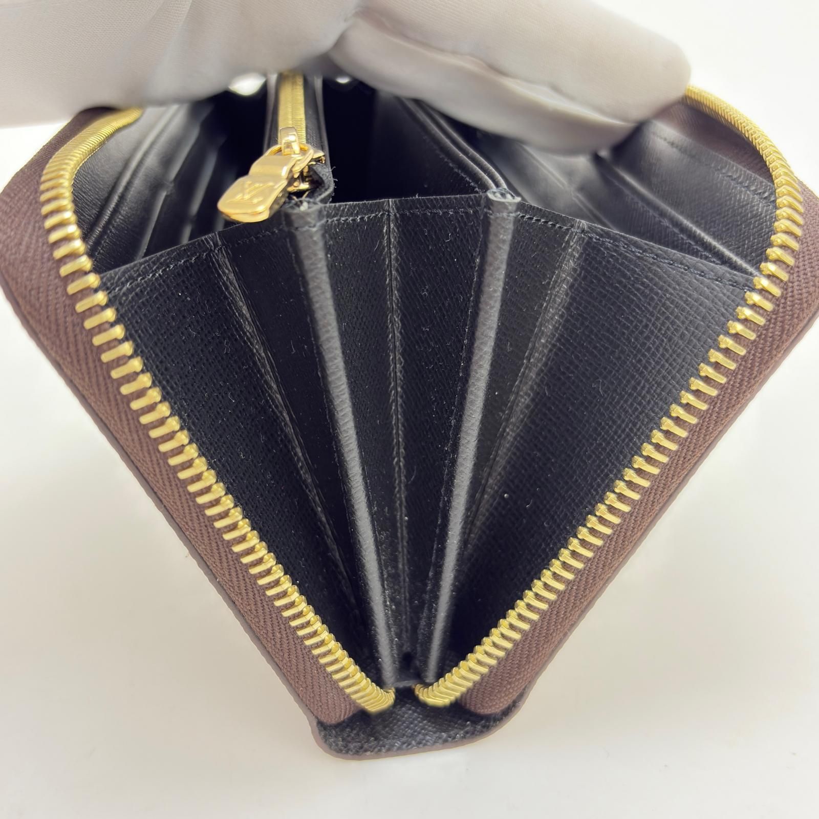 LOUIS VUITTON ルイヴィトン ジッピーウォレット モノグラムリバース