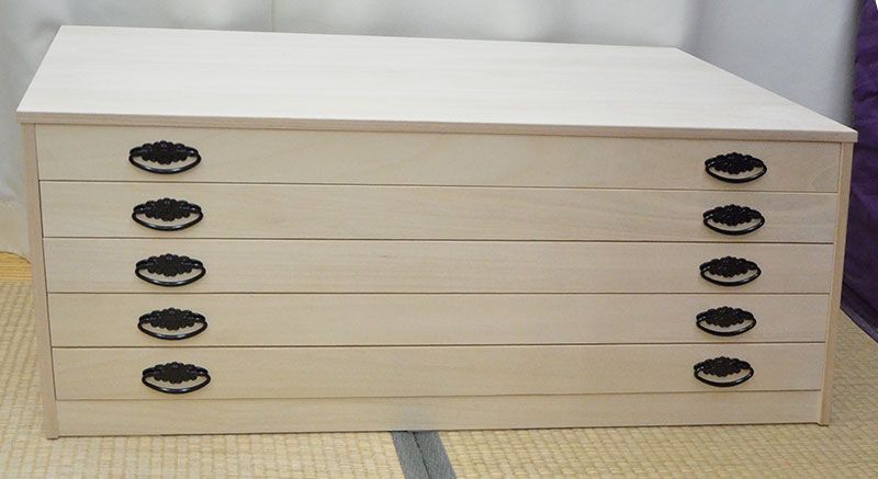 京都市やまオリジナル 桐たんす 着物 総桐タンス 総桐箪笥 総桐たんす 5段 ５段 着物用 肥前桐民芸 国産品 たとう紙OK 天板側板15mm使用 KT-5 桐箪笥 桐タンス 和家具 関東〜九州送料無料 日本製 桐だんす 桐ダンス 収納ケース 着物収納