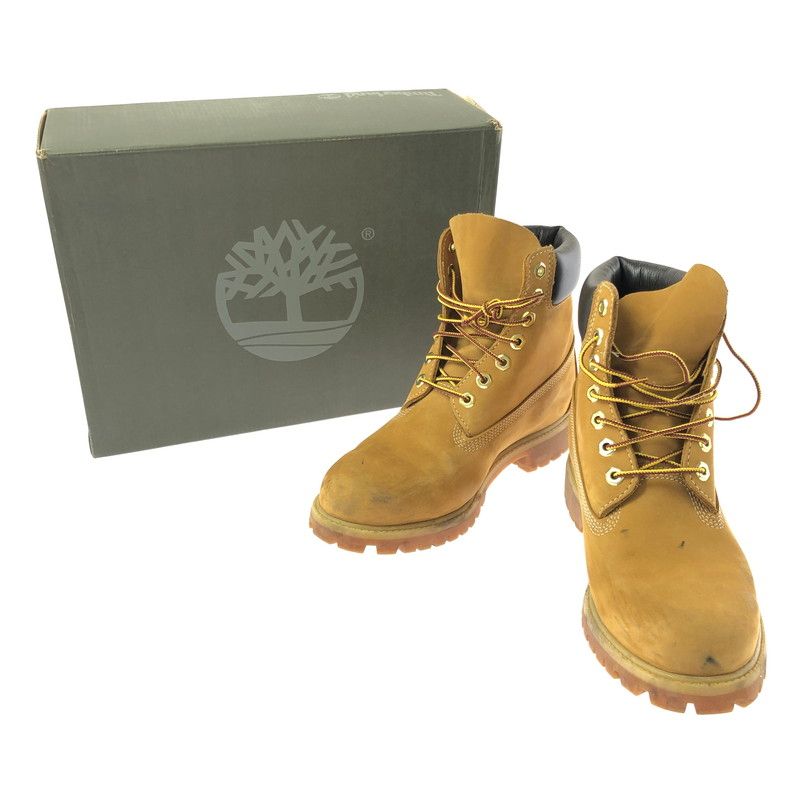【中古品】 TIMBERLAND ティンバーランド 6INCH PREMIUM BOOT 010061 6インチ プレミアム ブーツ 靴 【164-260627-na-10-tagh】