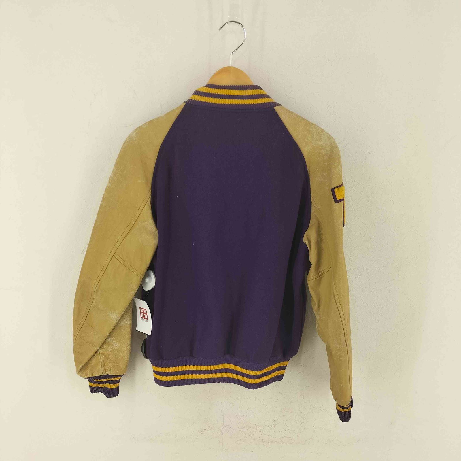バトウィン BUTWIN 60-70s 本革 ウール スタジャン メンズ 40 - メルカリ