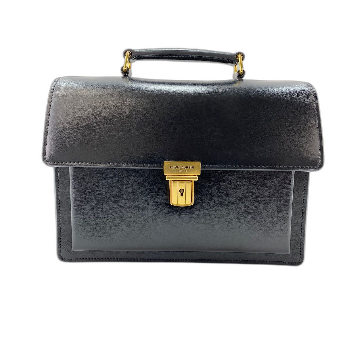 YVES SAINT LAURENT イヴ・サンローラン ハンドバッグ 2WAYハイスクール【中古】