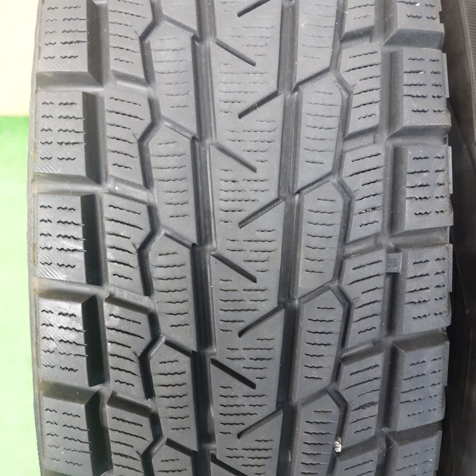 バリ溝！9分◎三菱 パジェロミニ 純正 175/80R15 スタッドレス