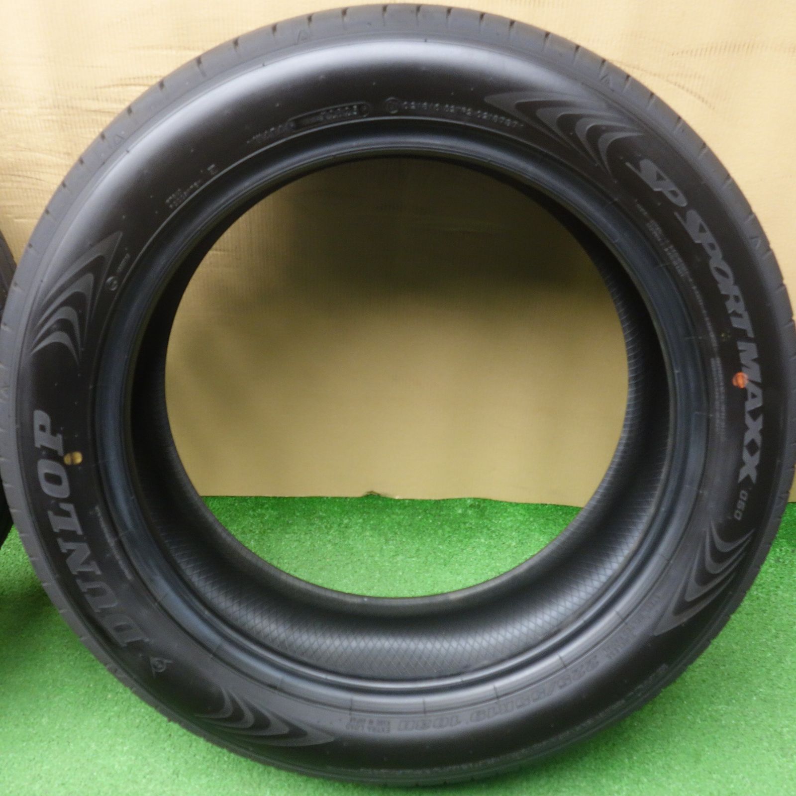 新車外し！25年☆225/55R19 ダンロップ SPスポーツマックス 060 タイヤ