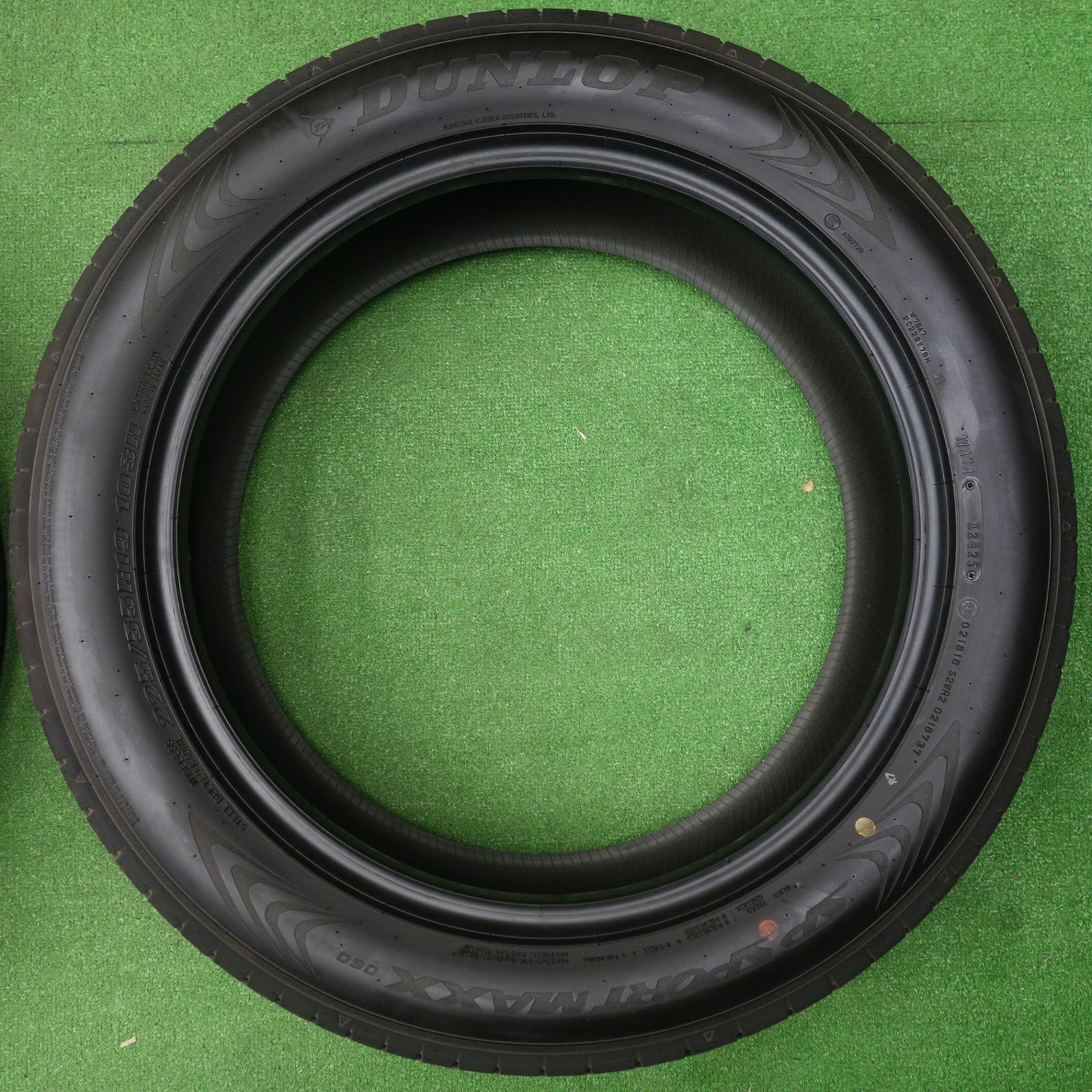 新車外し！25年☆225/55R19 ダンロップ SPスポーツマックス 060 タイヤ