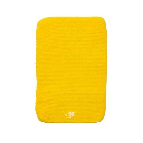 アンドゴー(go) レンズカバー square W for camera lens M 長方形 厚地 イエローt bc4cc0e6