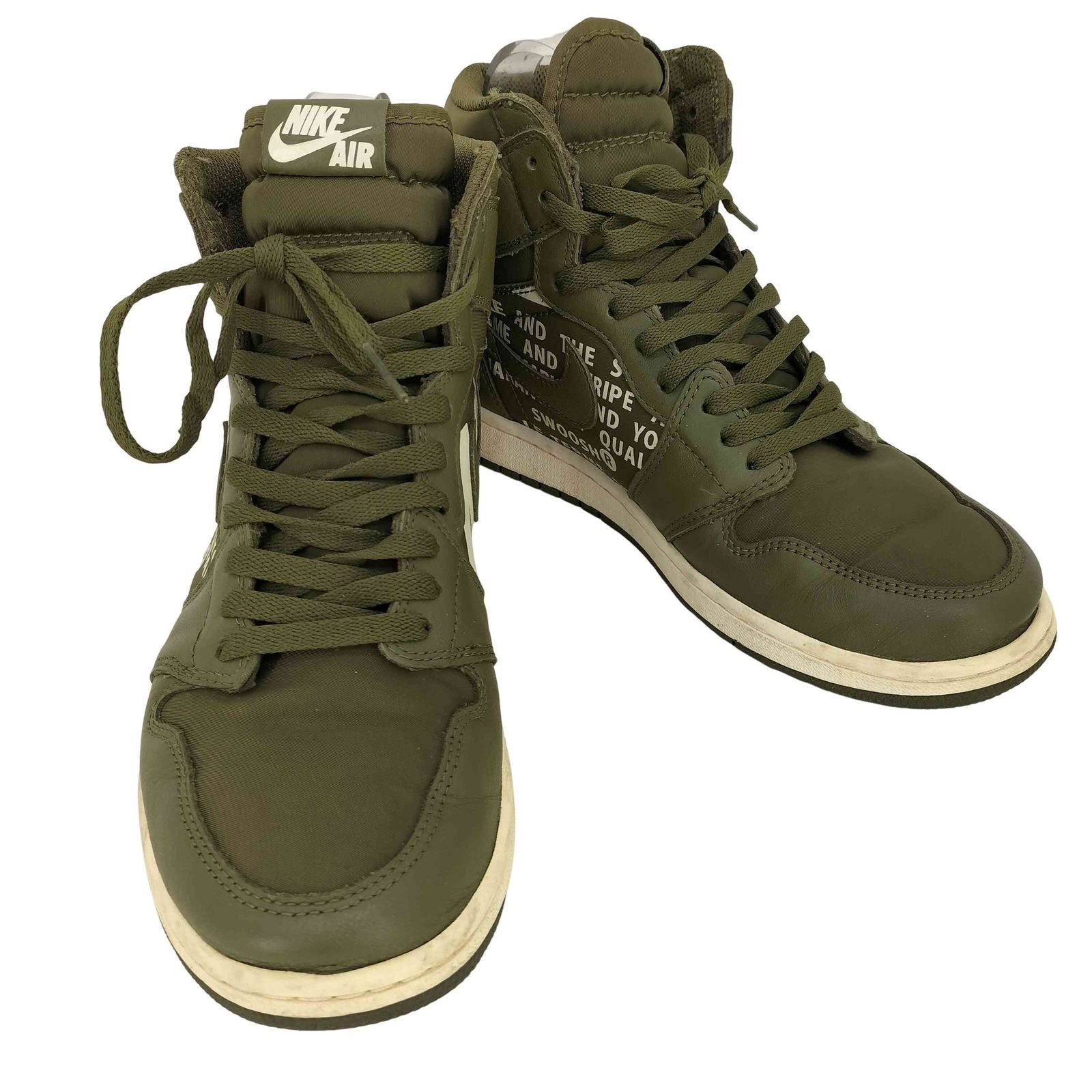 ジョーダンブランド JORDAN BRAND Air Jordan 1 Retro High Olive Canvas メンズ JPN：29