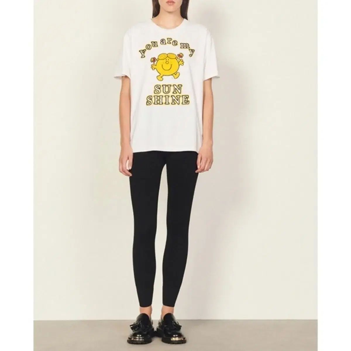 (新品) SANDRO サンドロ オーガニック コットン Tシャツ 2サイズ