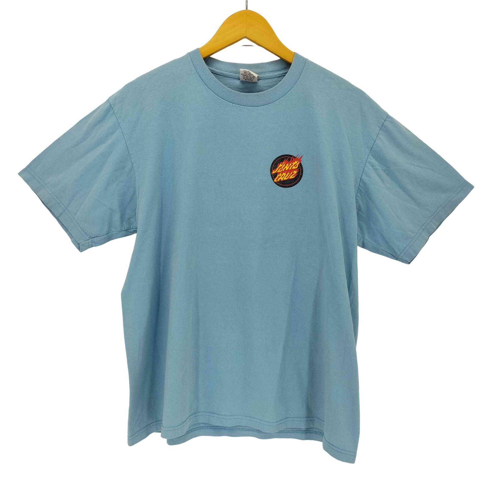 サンタクルズ SANTA CRUZ USA製 両面プリント クルーネックTシャツ メンズ 表記無