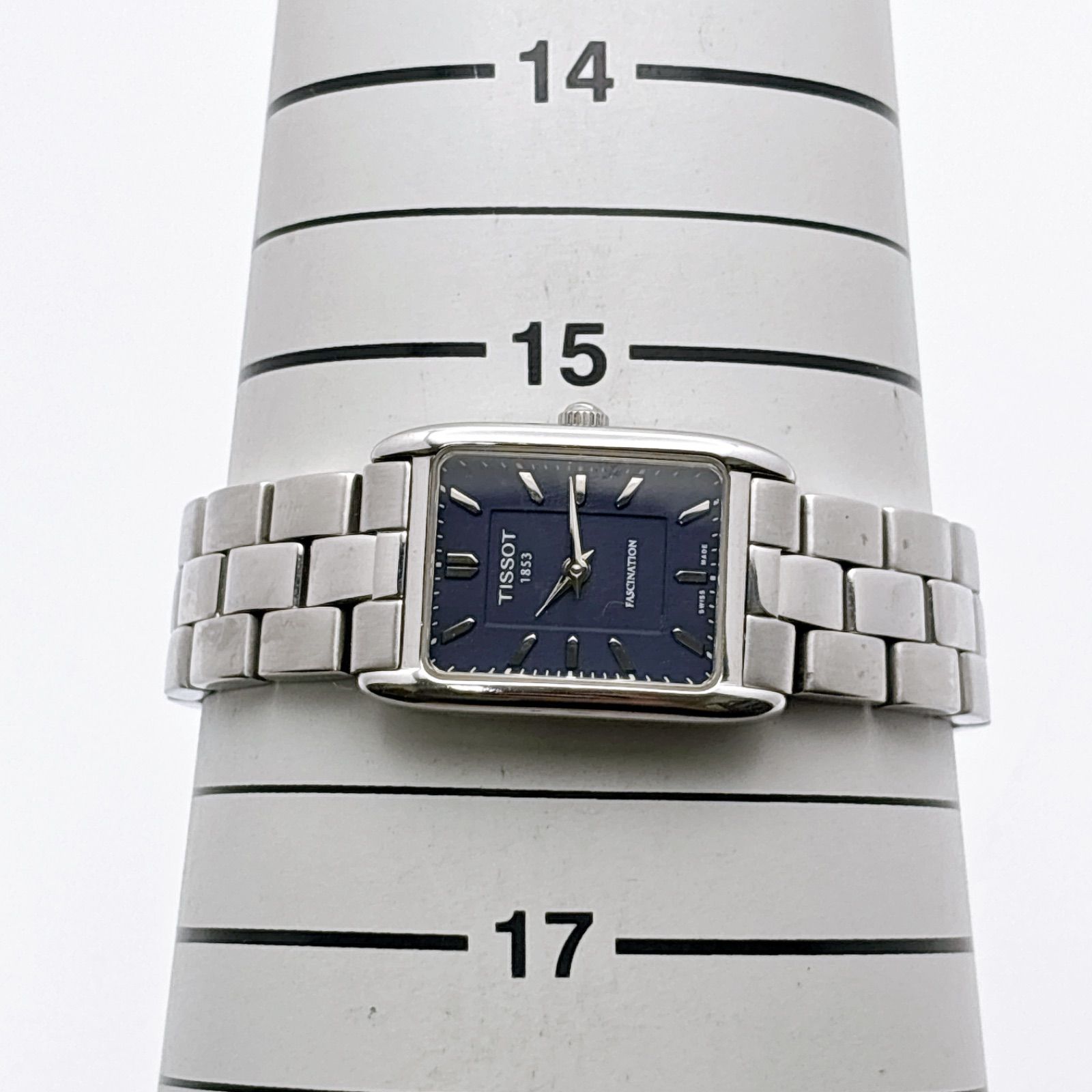 TISSOT ファシネーション T815 クォーツ レディース 腕時計 324 箱・説明書付/電池交換済】ティソ TISSOT ファシネーション T815