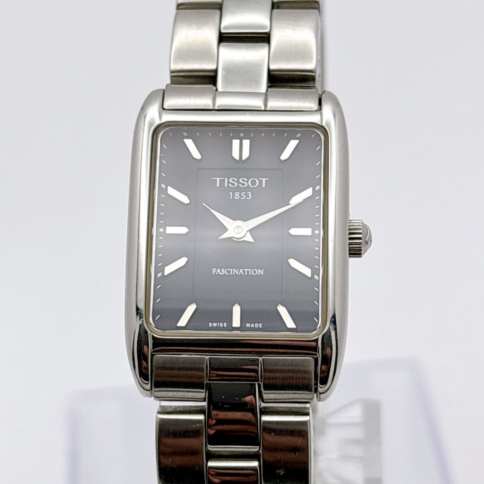 箱・説明書付/電池交換済】ティソ TISSOT ファシネーション T815
