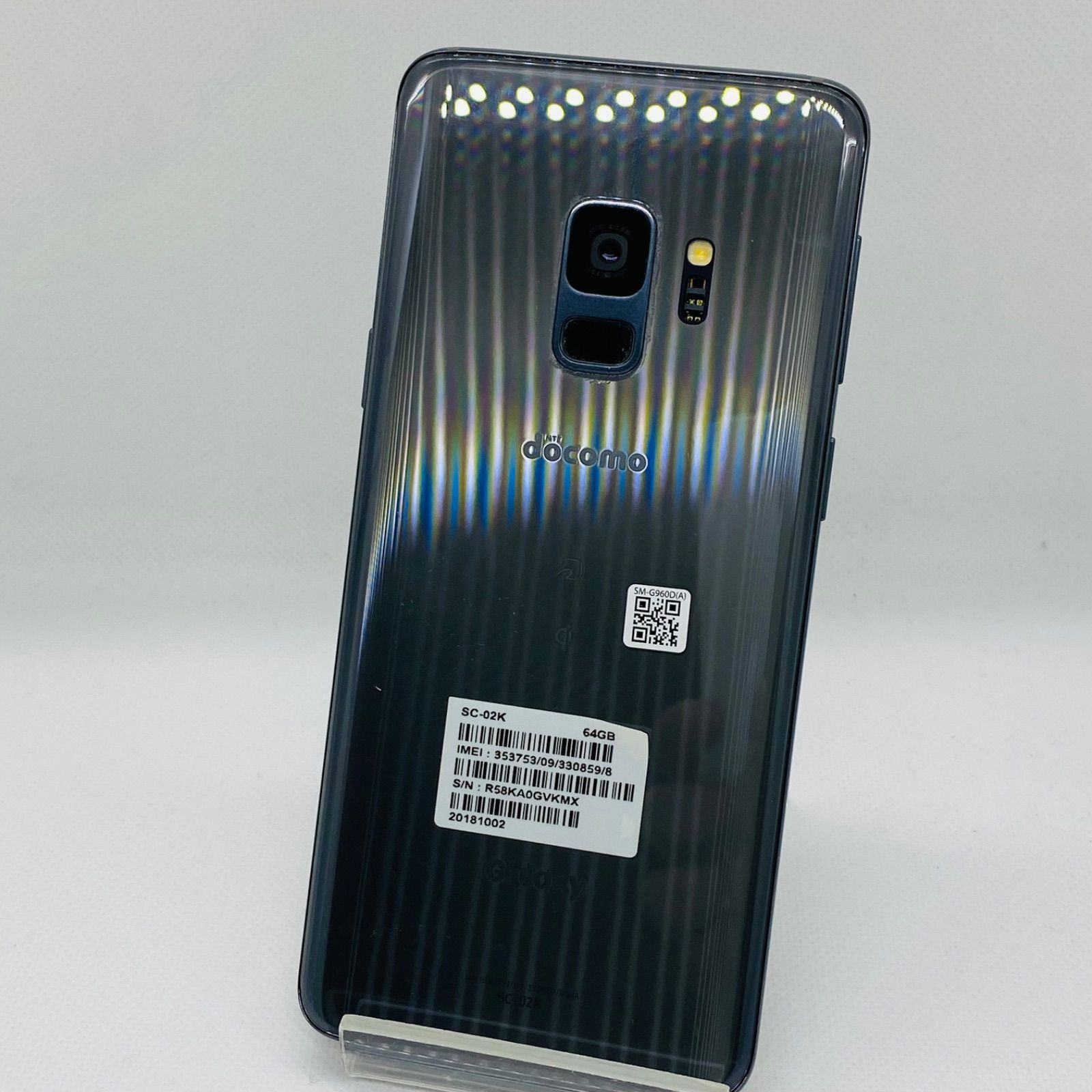Galaxy S9 SC-02K 64GB ブラック docomo 訳あり- メルカリ
