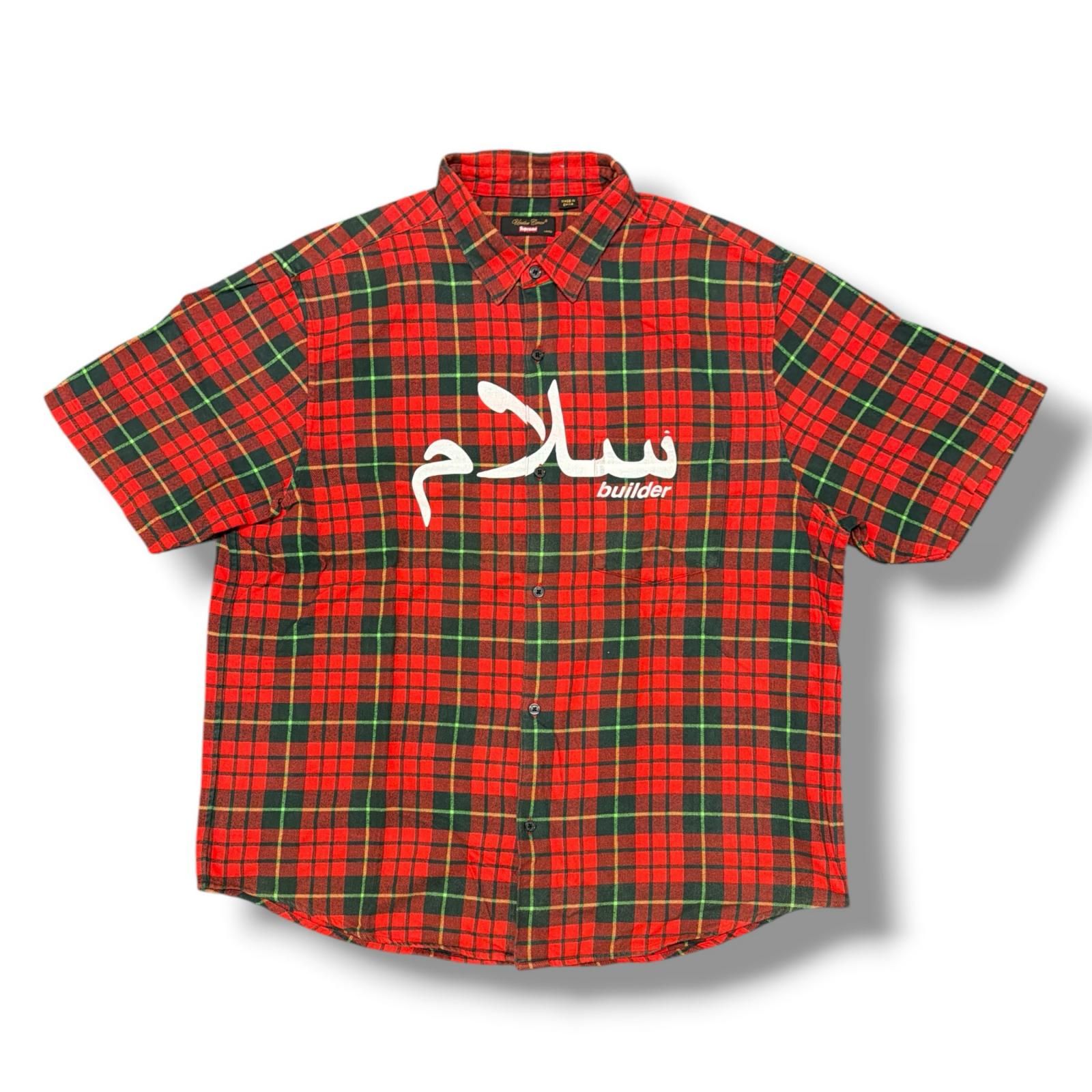 ■美品■supreme X UNDERCOVER■フランネル 半袖シャツ■XL■ Supreme × UNDERCOVER 23SS Flannel Shirt フランネルシャツ 半袖