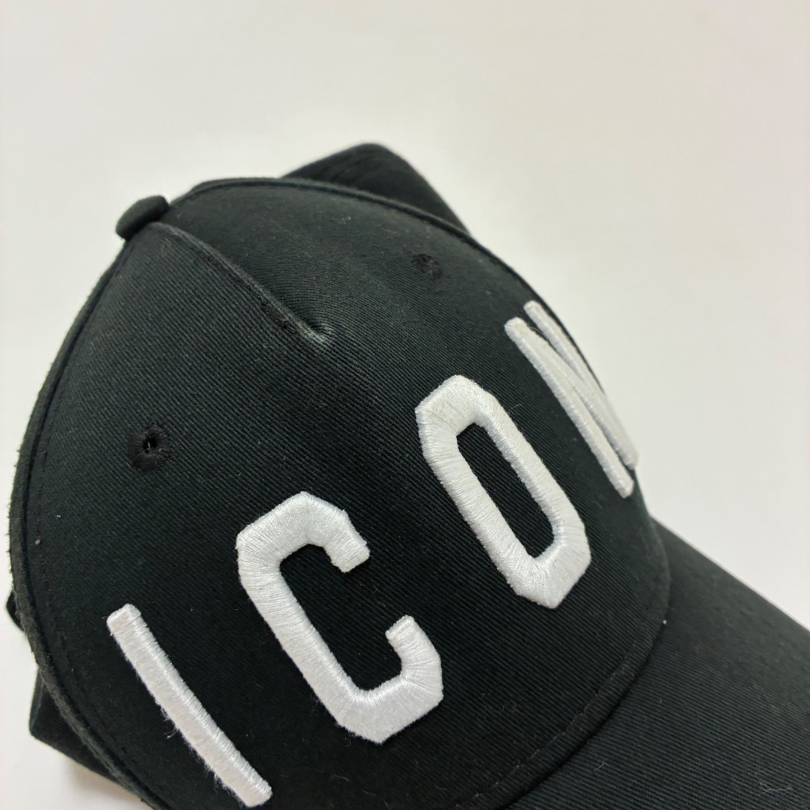 DSQUARED2 ICON ブラックキャップ　ディースクエアード✨希少✨ DSQUARED2 ディースクエアード☆ICONキャップ ブラック - メルカリ