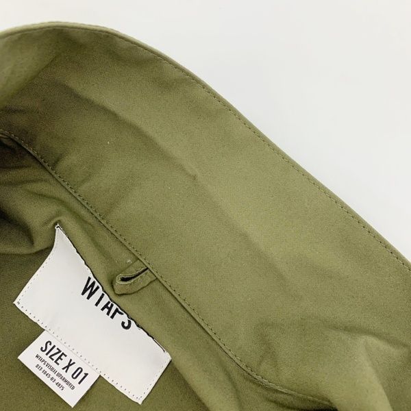 WTAPS ダブルタップス ミリタリー シャツ ジャケット 長袖 FLYERS LS